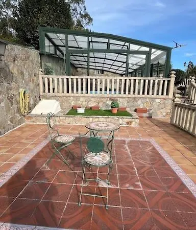 Isaac - Casa Con Piscina Cerca De Santiago De Compostela Feriehus