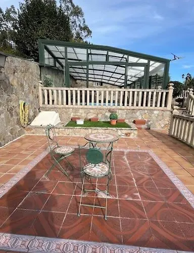 Isaac - Casa Con Piscina Cerca De Santiago De Compostela بيت للعطل