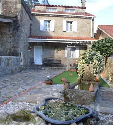 Isaac - Casa Con Piscina Cerca De Santiago De Compostela *
