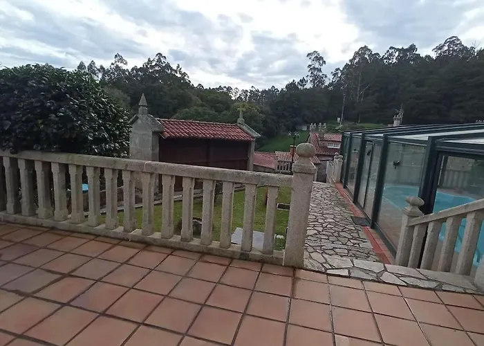 Isaac - Casa Con Piscina Cerca De Santiago De Compostela * Amés
