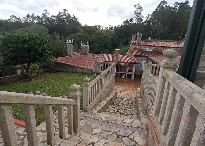 بيت للعطل Isaac - Casa Con Piscina Cerca De Santiago De Compostela