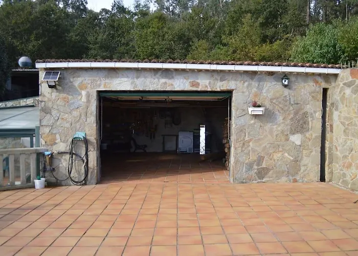 Isaac - Casa Con Piscina Cerca De Santiago De Compostela *