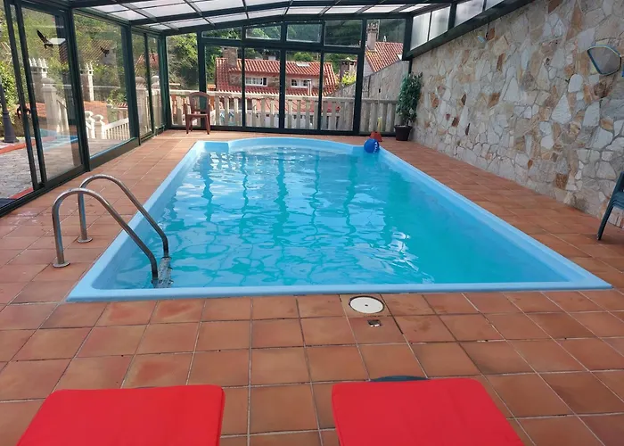 Isaac - Casa Con Piscina Cerca De Santiago De Compostela * Amés
